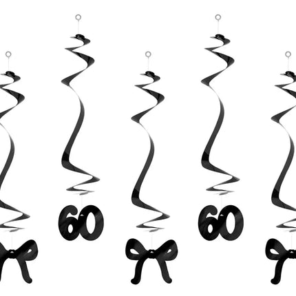 60 Jahre Hängende Dekoration 50cm 5Stück