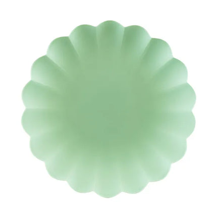 Türkisfarbene Teller 22cm 4Stück