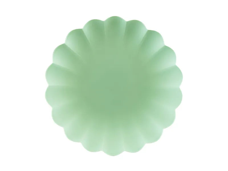 Türkisfarbene Teller 22cm 4Stück