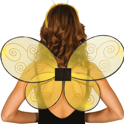 Bijen Vleugels 52cm van Fiestas Guirca koop je bij Partywinkel