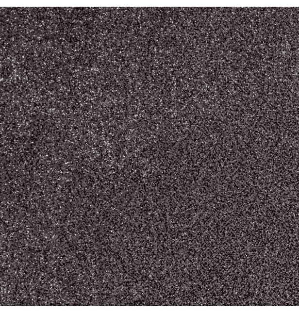 Schwarzes Tischtuch Glitter 3m