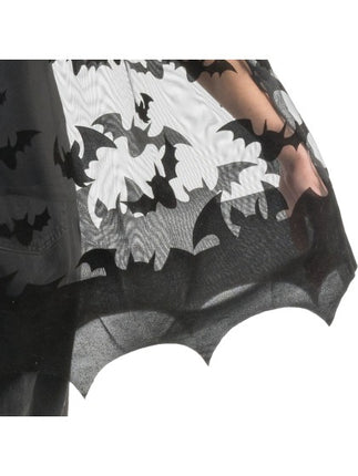 Fledermaus Cape Schwarz 78 cm