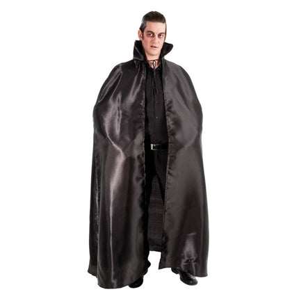 Schwarzer Vampirumhang 163 cm