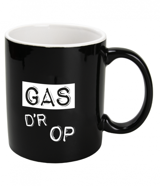 Schwarzer Becher Gas D'R Op 12cm