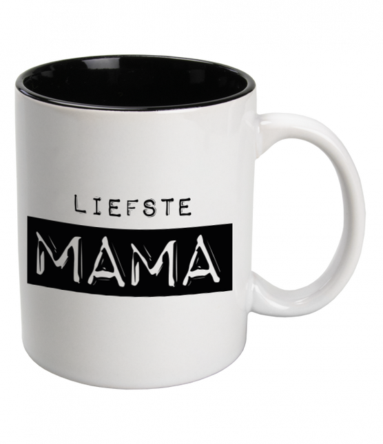 Liebste Mutti Tasse Weiß Keramik Liebste Mutti 12cm