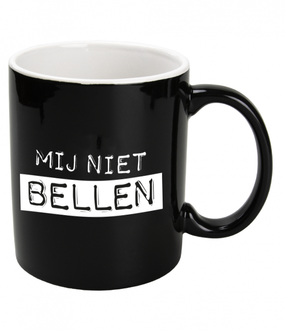 Schwarzer Becher Me Not Bubbles 12cm