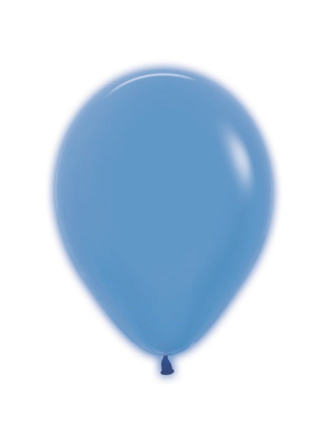 Blauwe Ballonnen Neon 23cm 50st van Sempertex koop je bij Partywinkel