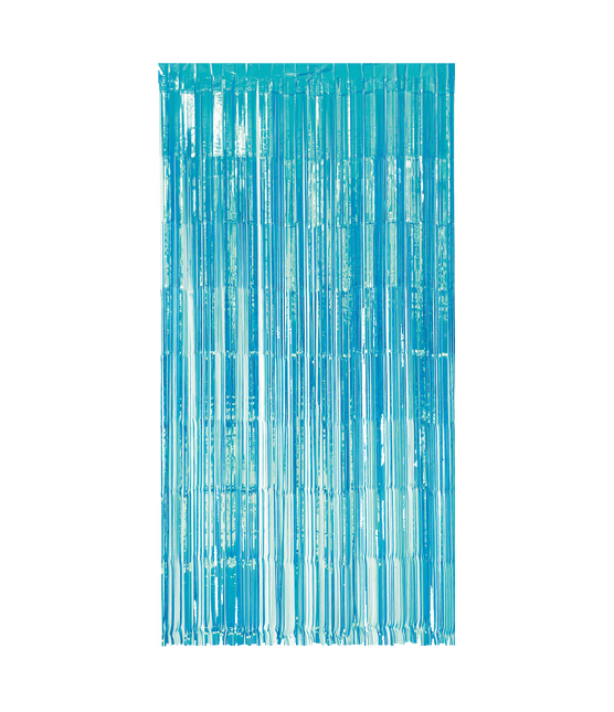 Blauwe Deurgordijn 2m - Partywinkel - 8716764236587