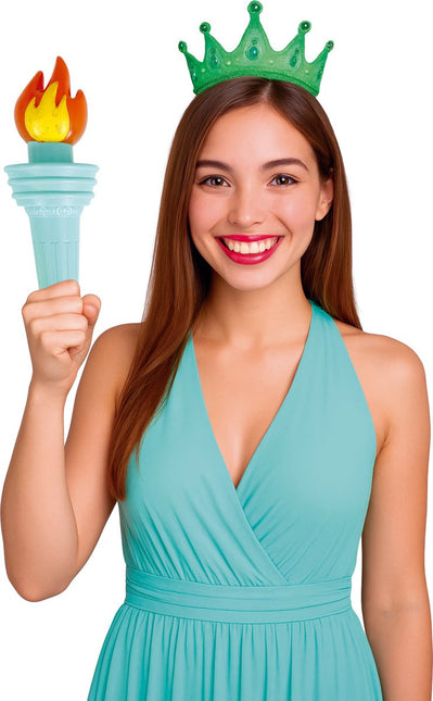 Blauwe Fakkel 30cm van Fiestas Guirca koop je bij Partywinkel