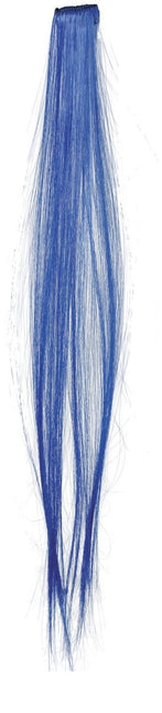 Blauwe Hair Extension 50cm 3st - Partywinkel - 8434077481387