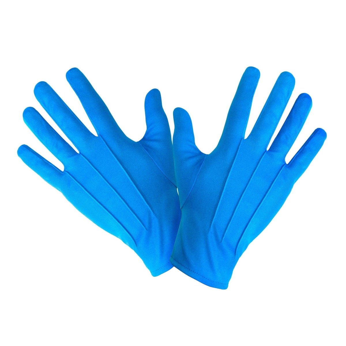 Blaue Handschuhe – Partywinkel