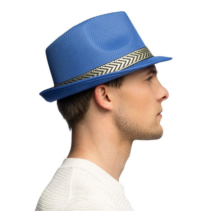 Blauwe Hoed Funky van Boland koop je bij Partywinkel