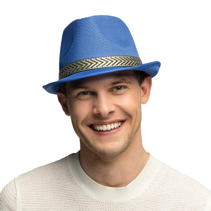 Blauwe Hoed Funky van Boland koop je bij Partywinkel