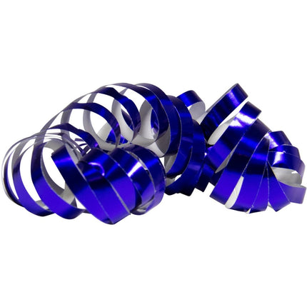 Blauwe Serpentines Metallic 4m 18 ringen 2st van Folat koop je bij Partywinkel