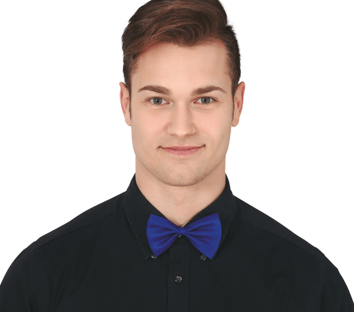 Blauwe Strik 11cm van Fiestas Guirca koop je bij Partywinkel