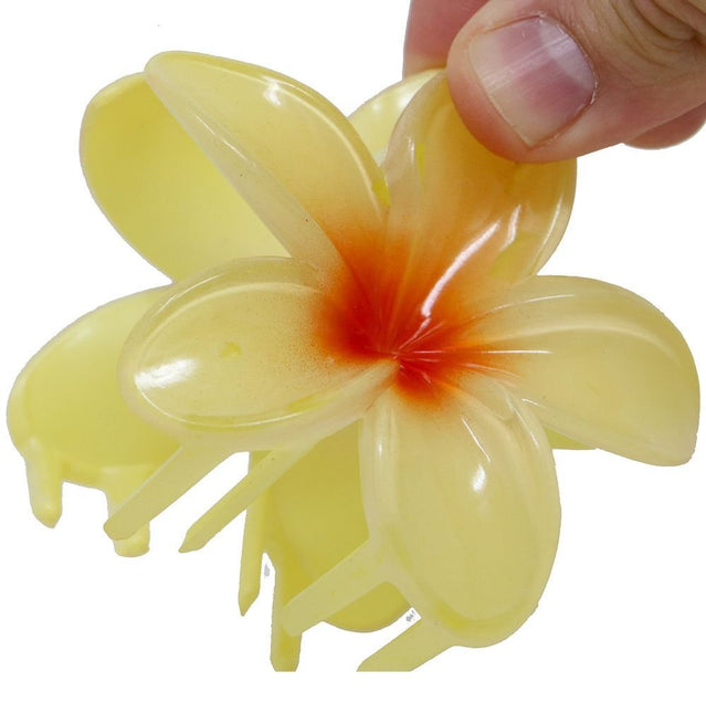 Bloem Haarclip Geel - Partywinkel - 8434077272541
