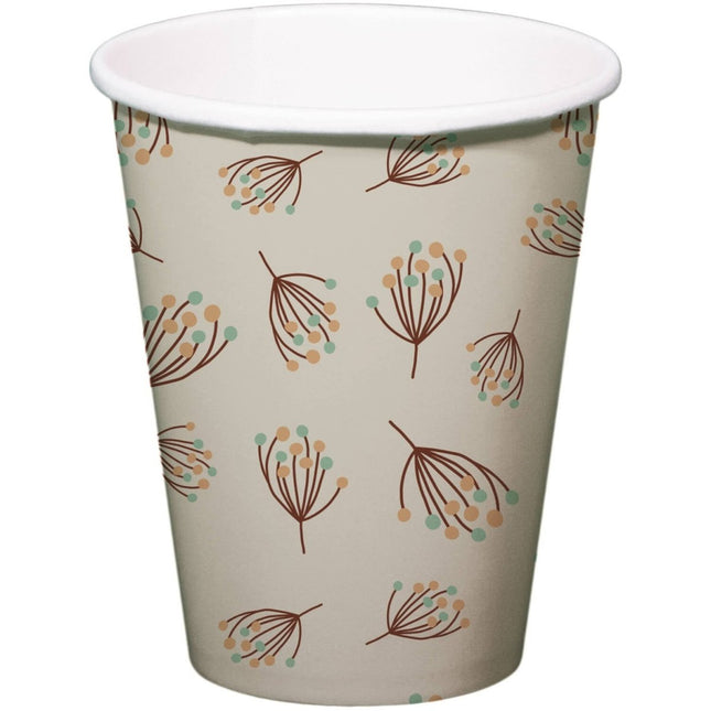 Bloemen Bekers Little One 250ml 8st van Folat koop je bij Partywinkel