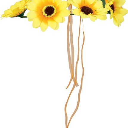 Bloemen Haarband Geel van Fiestas Guirca koop je bij Partywinkel