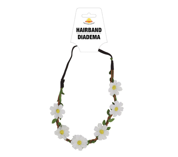 Bloemen Haarband Madeliefje van Fiestas Guirca koop je bij Partywinkel