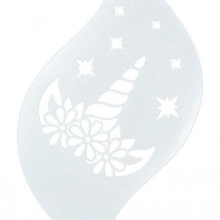 Bloemen Make Up Sjabloon van Superstar koop je bij Partywinkel