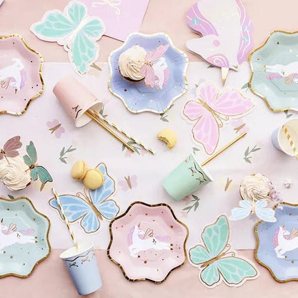 Bloemen Tafelloper Wit 5m van Partydeco koop je bij Partywinkel