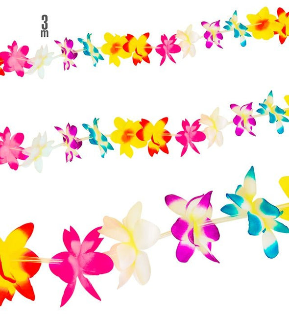 Bloemenslinger Multi 3 Meter van Widmann koop je bij Partywinkel