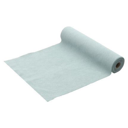 Hellblauer Tischläufer 3m