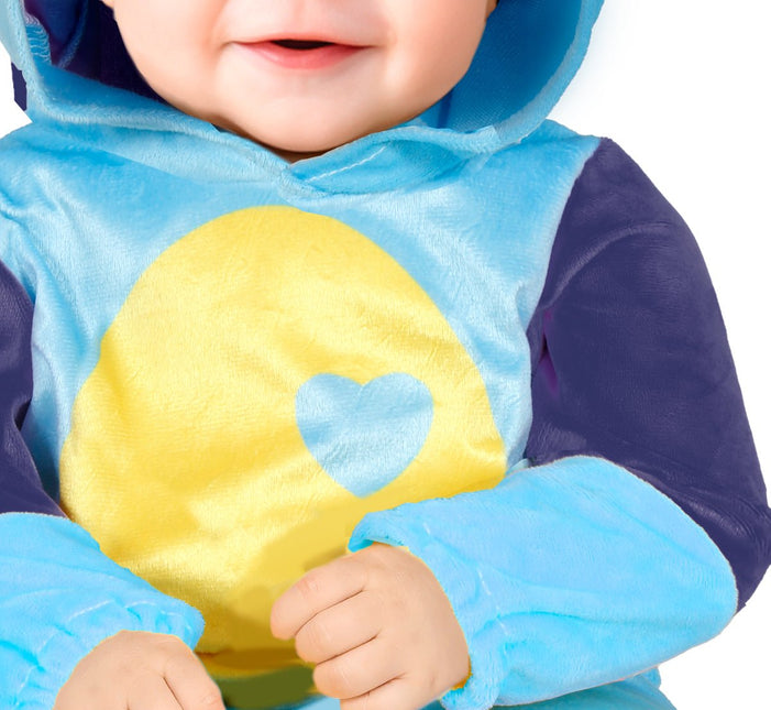 Bluey Kostuum Blauw Baby Onesie van Fiestas Guirca koop je bij Partywinkel