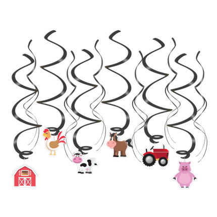 Boerderij Hangdecoratie 70cm van Paper Dreams koop je bij Partywinkel