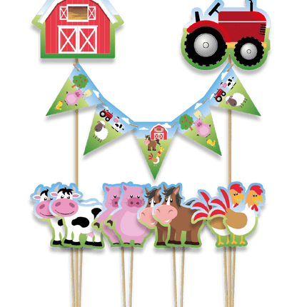 Boerderij Taarttopper 30cm - Partywinkel - 8716764241208
