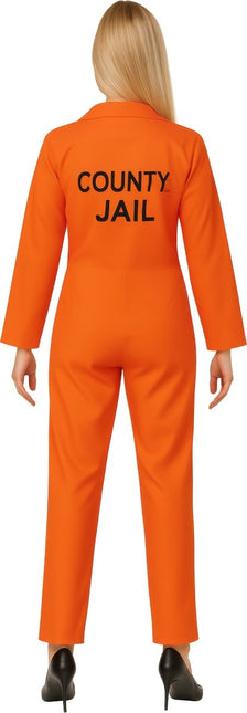 Boevenpak Oranje Dames Jumpsuit van Fiestas Guirca koop je bij Partywinkel