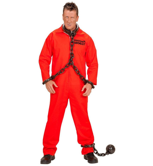 Boevenpak Rood County Jail Heren van Widmann koop je bij Partywinkel