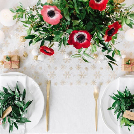 Bolkaarsen Wit 8cm 6st van Partydeco koop je bij Partywinkel