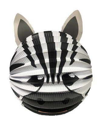 Bollampion zebra 20cm van Haza Witbaard koop je bij Partywinkel