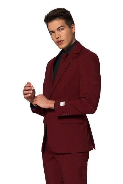 Bordeaux Rood Pak Heren OppoSuits van OppoSuits koop je bij Partywinkel