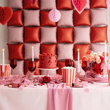 Boxes for popcorn, mix, 11x11x15.5cm - Partywinkel - 5904555074965