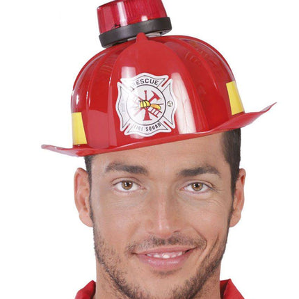 Brandweerhelm Sirene Geluid - Partywinkel - 8434077132722