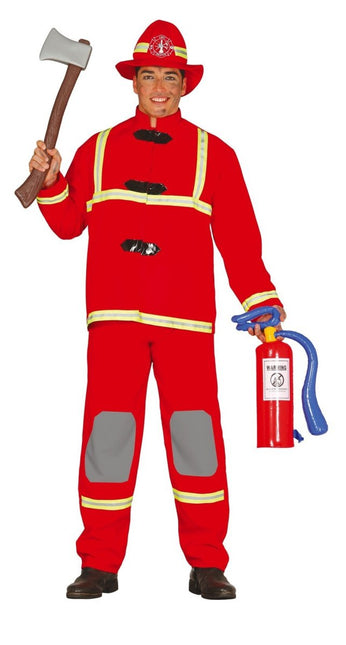 Brandweerman Kostuum Heren - Partywinkel - 8434077849132