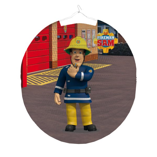 Brandweerman Sam Lampion 25cm van Riethmueller koop je bij Partywinkel