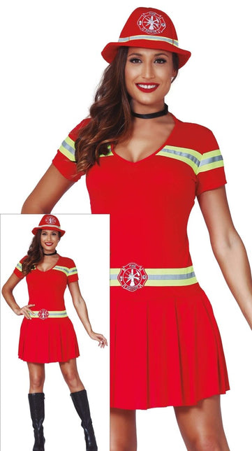 Brandweerpak Dames van Fiestas Guirca koop je bij Partywinkel