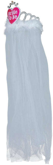 Bride To Be Sluier van Fiestas Guirca koop je bij Partywinkel