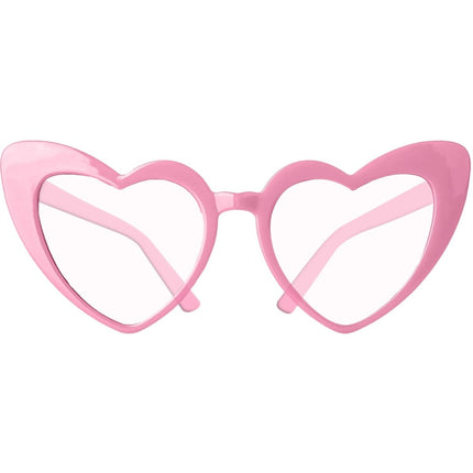 Bril - Hart - She Said Yaasss - Roze van Folat koop je bij Partywinkel