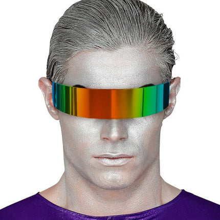 Bril Spiegelglas Regenboog van Widmann koop je bij Partywinkel