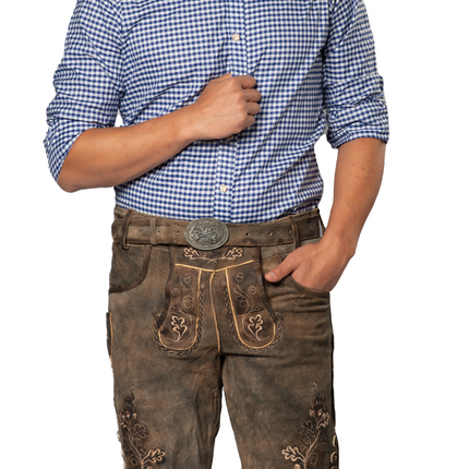 Lederhose Braun Kurz Brixen