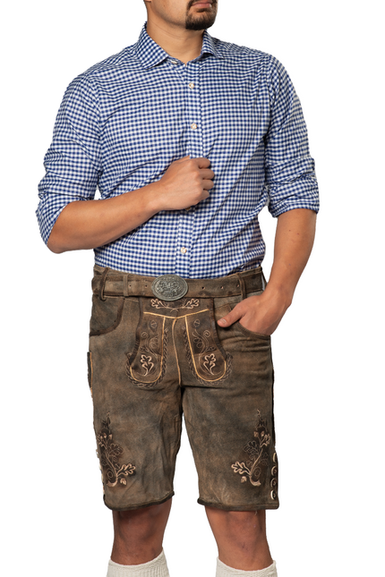 Lederhose Braun Kurz Brixen