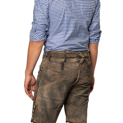 Lederhose Braun Kurz Brixen