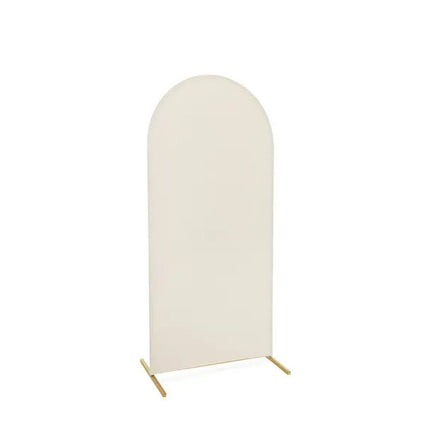 Bruiloft Ballonnenboog Beige 1,8m van Partydeco koop je bij Partywinkel