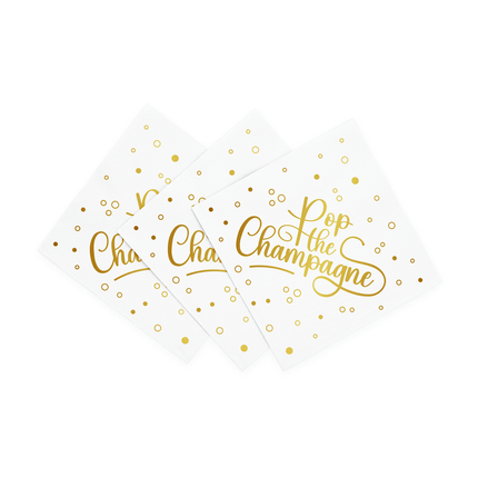 Bruiloft Servetten 33cm 20st van WeFiesta koop je bij Partywinkel