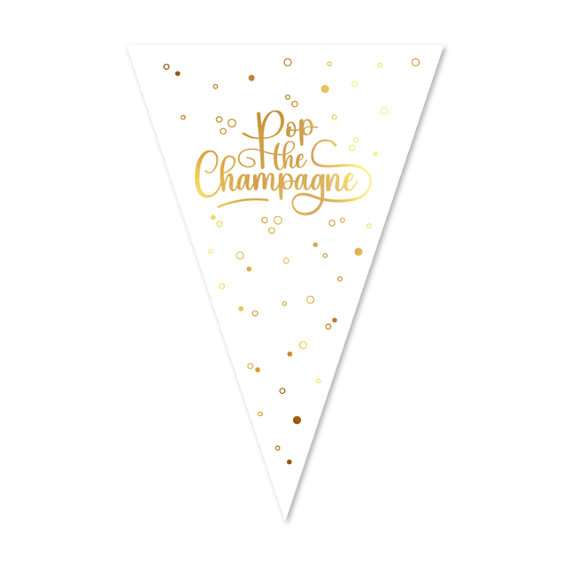 Bruiloft Slinger Pop The Champagne 10m van WeFiesta koop je bij Partywinkel