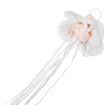 Bruiloft Slinger Wit 7,5cm van Partydeco koop je bij Partywinkel